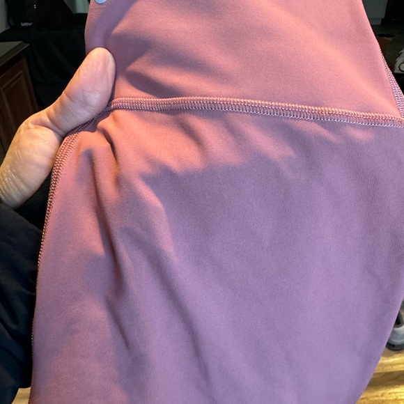 lululemon Align™ High-Rise Pant 28" in soft pink color size 4. - Picture 12 of 14